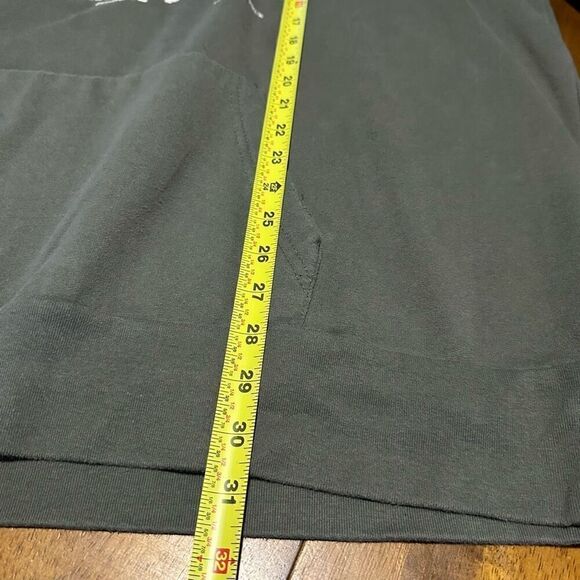 Mickey Mouse Hoodie Mens XXXL Disney Green Pullover Forever Young Forever 3X - Picture 7 of 7